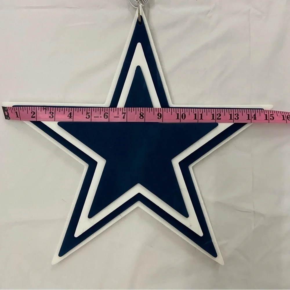 NFL DALLAS COWBOYS TEAM Baja Backpack and Neck Chain Star Sporty Football Fan